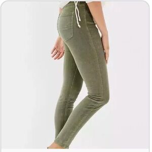 American Eagle Outfitters Olive Corduroy Pants